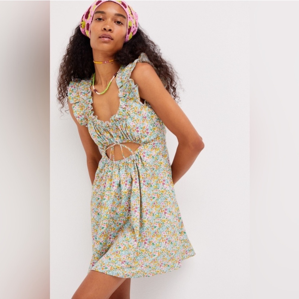 For Love & Lemons Raleigh mini dress
